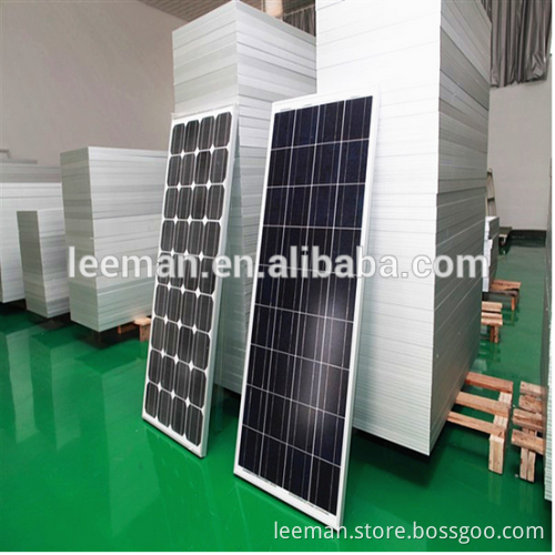 Leeman Group Grid-Tie solar power 50KW with grid tied inverter 10KW for commercial mounting system